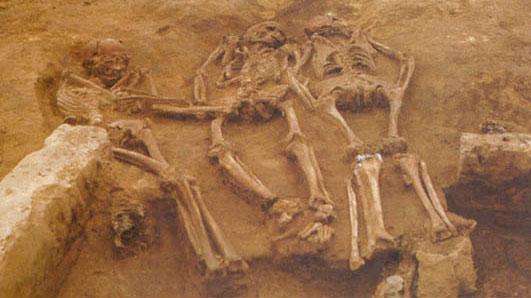 Dolni Vestonice burial