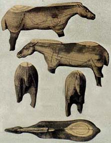 ivory horse