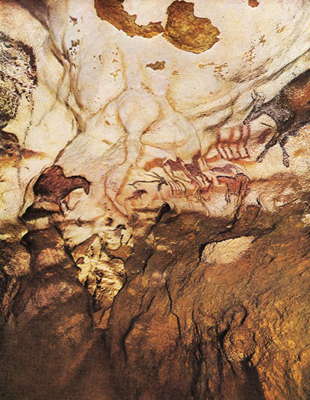 end axial, Lascaux