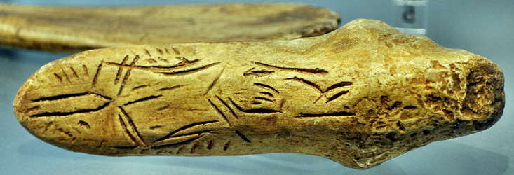 decorated object  from Mezin