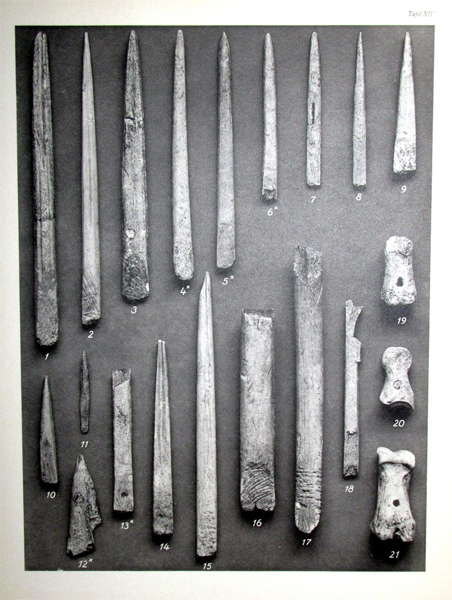 Petersfels bone tools
