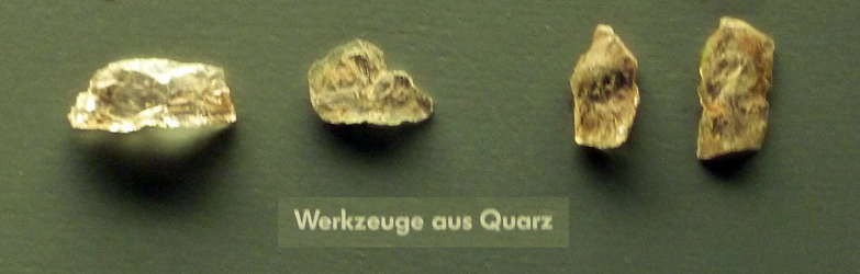 tools made of quartz from Petersfels