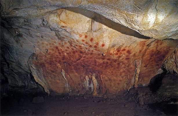Chauvet Cave Red dots