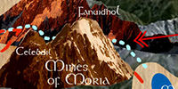 lotr map from Rivendell to Lothlorien