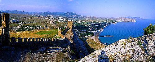 panorama sudak crimea