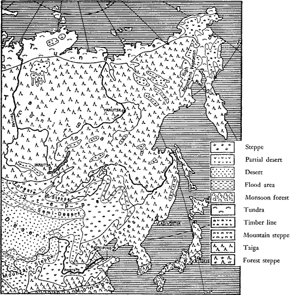 vegetation map