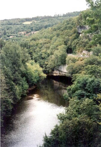 La Vezere by La Roque St Christophe