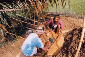 wet sieving