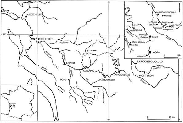 La Quina map