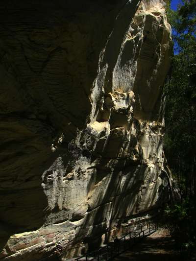 Cathedral Cave sandstone