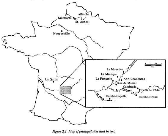 Combe-Capelle and Combe-Grenal map