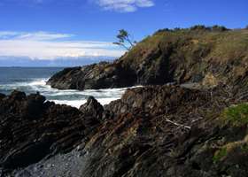 Rocks at Diggers Camp Beach