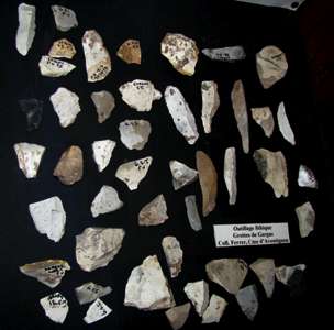 Grotte de Gargas lithic industries