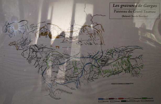 Grotte de Gargas drawings