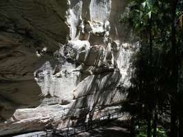 Cathedral Cave sandstone