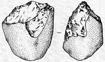 tool from Olduvai gorge