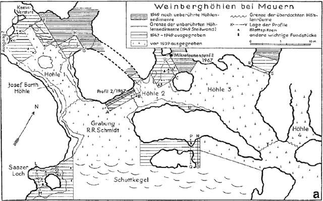 Mauern Cave Plan