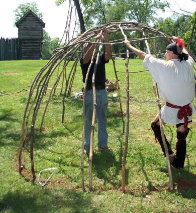 Meadowcroft  wigwam