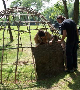 Meadowcroft  wigwam