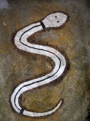 snake painting