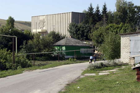 Kostenki museum in village