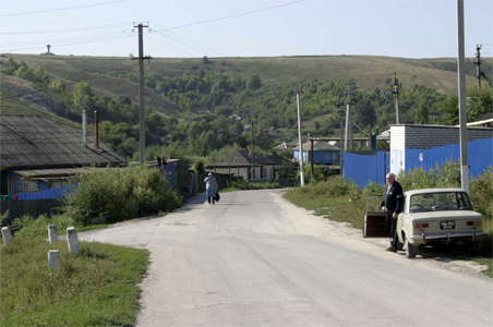 Kostenki bus stop