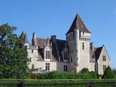 Chateau des Milandes map