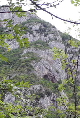 Grotte de Niaux from Grotte de la Vache