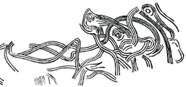 artwork tracing aurochs