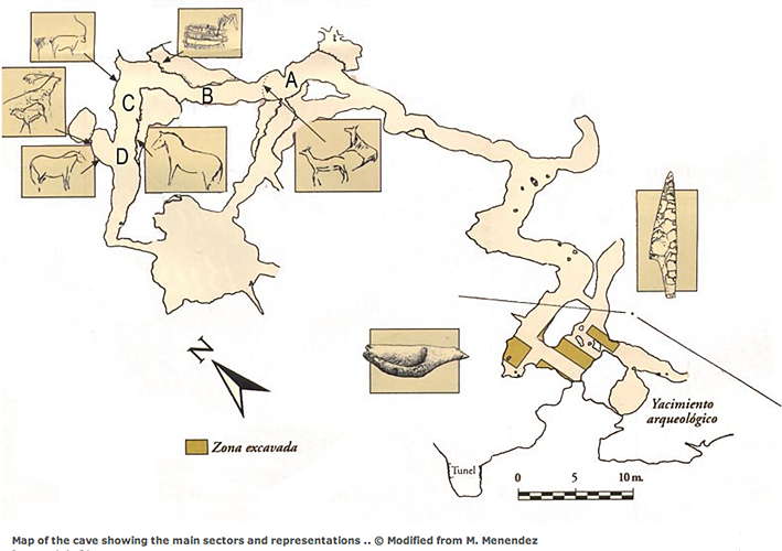 Cueva del Buxu plan