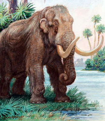 mastodon painting
