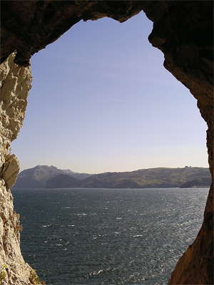 View from Cueva San Carlos