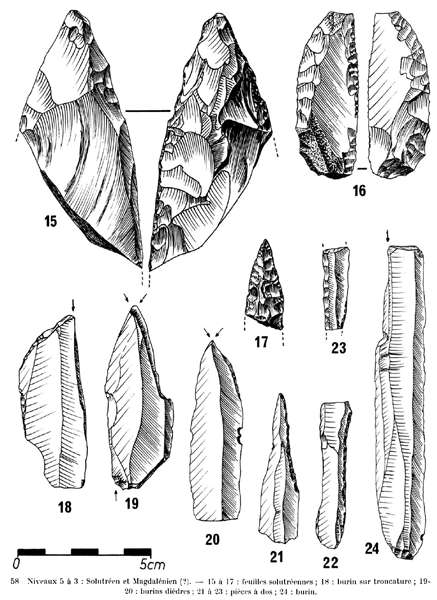 Solutrean from abri facteur