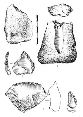 Willendorf layers one and two tools