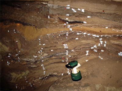 Blombos Cave Stratigraphy