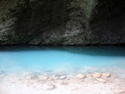 Kapova Cave Blue Lake