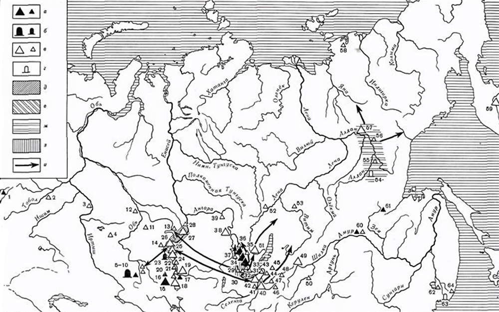 The Russian plain and Siberia