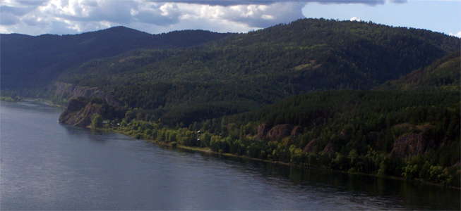 Yenisei River near Afontova Gora  