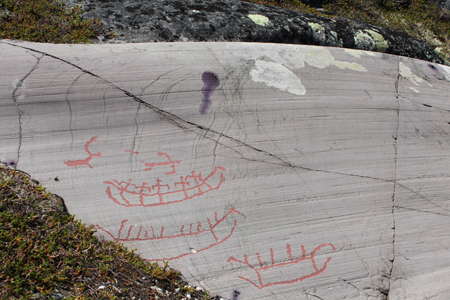 Alta Fjord engravings