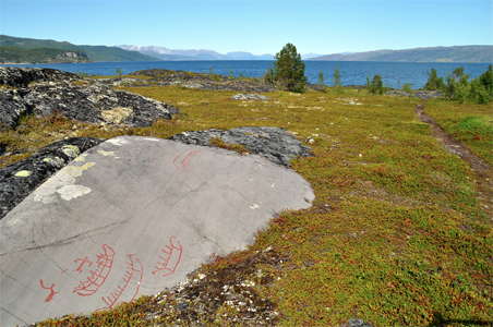 Alta Fjord engravings