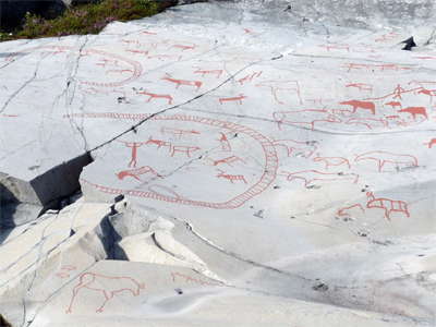 Alta Fjord engravings