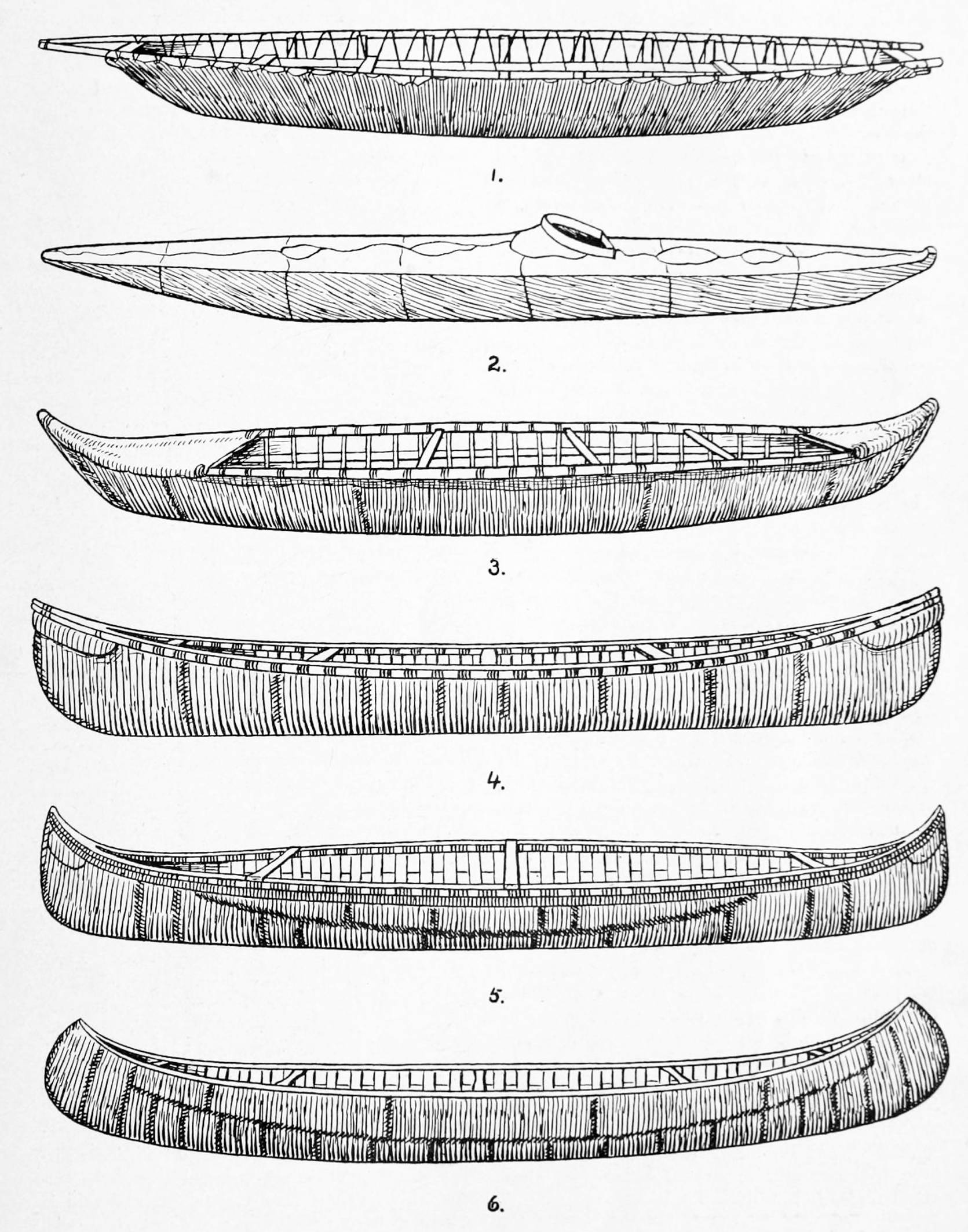 Canoe designs of the First Nations of the Pacific Northwest