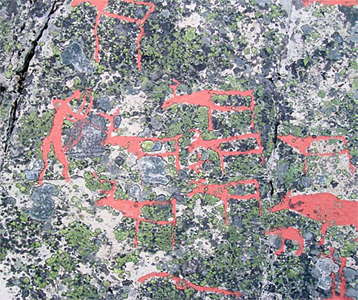 Alta Fjord engravings