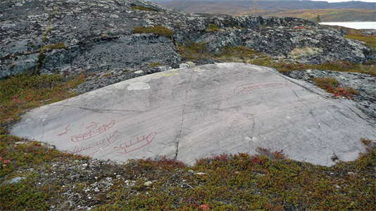 Alta Fjord engravings