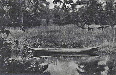 bella coola river canoe