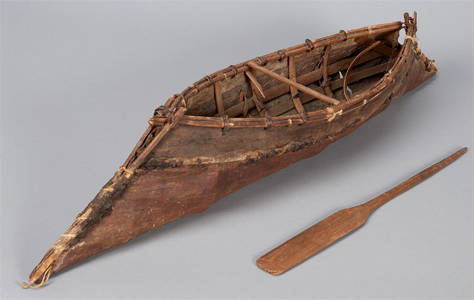 model canoe