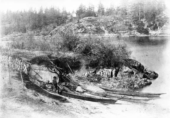  Wood's Landing, Constance Cove, Esquimalt, 1868