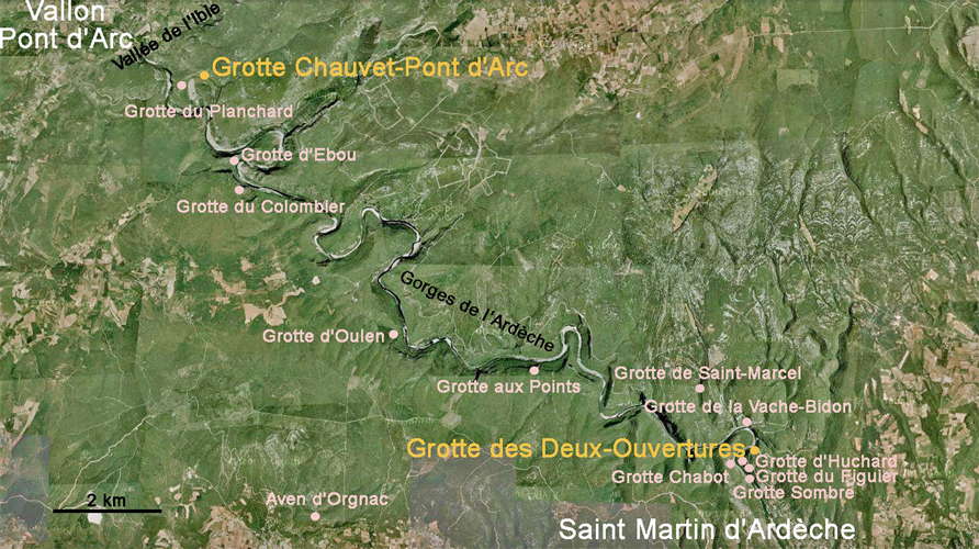 ardeche map