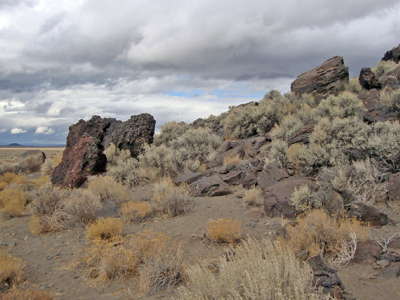 Paisley line of cliffs