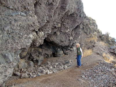 Paisley line of cliffs